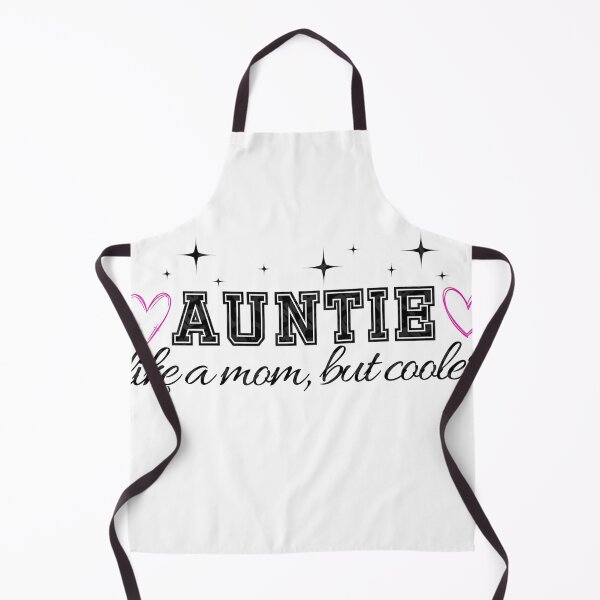 Item preview, Auntie Like a Mom, But Cooler – Heart Design, love, family love, modern aunt, aunt pride, unique aunt designed and sold by StyleDistrictLab.