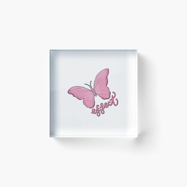 Item preview, Butterfly Effect Aesthetic TikTok Trend Sticker designed and sold by todoodlelist.