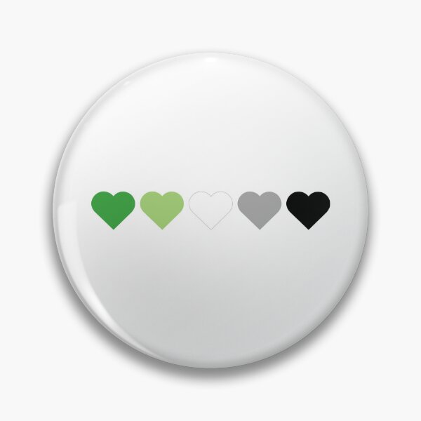 Item preview, Aromantic Pride Flag Hearts Subtle Queer LGBTQ designed and sold by impossiblesoul.