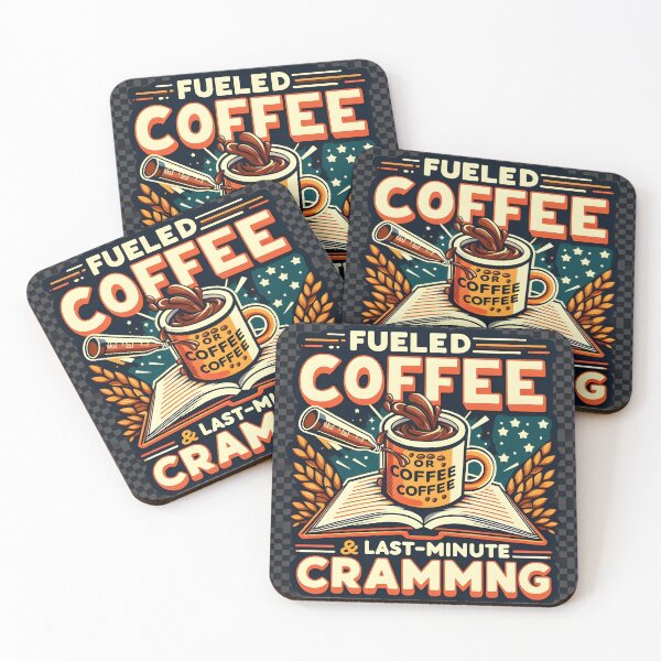 Item preview, Hotter Than Your Exam Stress – Funny Student Coffee & Pastry Design designed and sold by JokesterTV777.