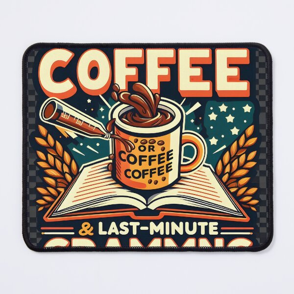 Item preview, Hotter Than Your Exam Stress – Funny Student Coffee & Pastry Design designed and sold by JokesterTV777.