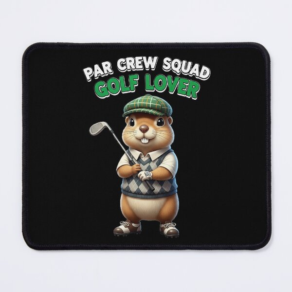 Item preview, "Par Crew Squad" Groundhog Golfer Design designed and sold by DMNindustries.