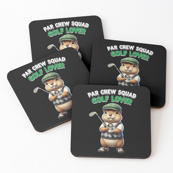 Item preview, "Par Crew Squad" Groundhog Golfer Design designed and sold by DMNindustries.