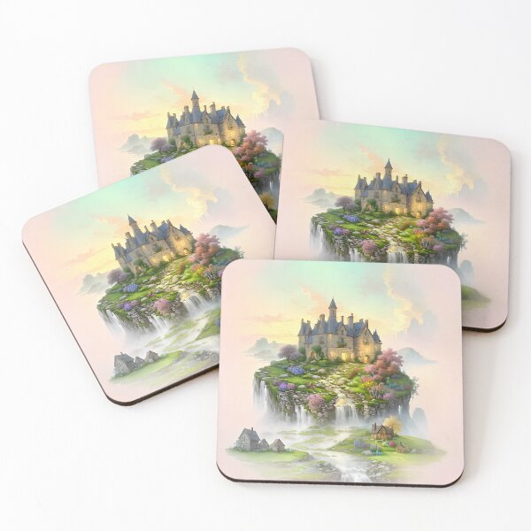Item preview, Château with Waterfalls designed and sold by Khala.