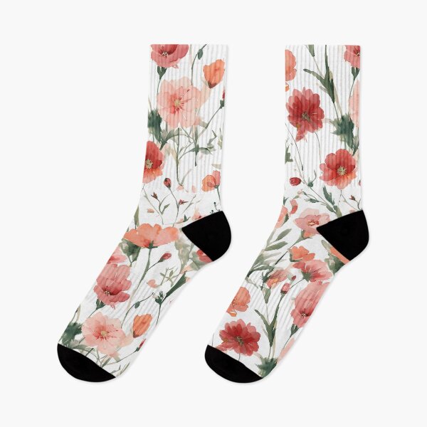 Item preview, Watercolor Floral Pattern Elegance designed and sold by HandicraftArt.