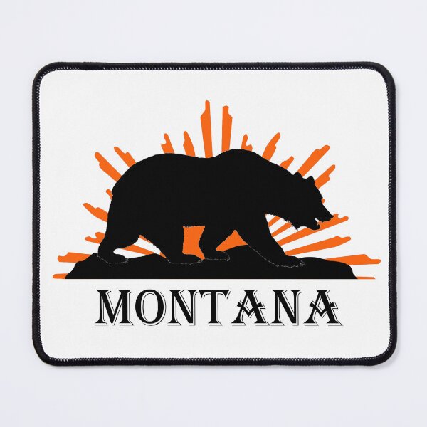 Item preview, Stunning Illustrated Montana Black Bear at Sunrise Design designed and sold by jglawson676.