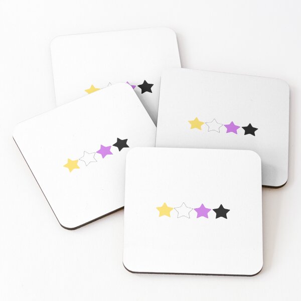 Item preview, Nonbinary Pride Flag Stars Subtle Queer LGBTQ designed and sold by impossiblesoul.