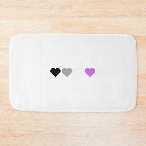 Item preview, Asexual Pride Flag Hearts Subtle Queer LGBTQ designed and sold by impossiblesoul.
