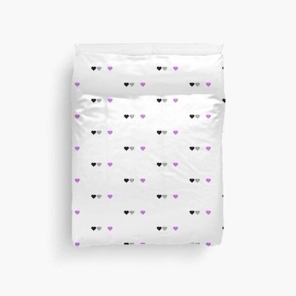 Item preview, Asexual Pride Flag Hearts Subtle Queer LGBTQ designed and sold by impossiblesoul.