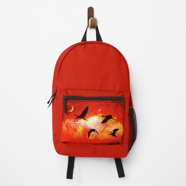 Item preview, Ibis Flight in Red Sky designed and sold by CarolM.