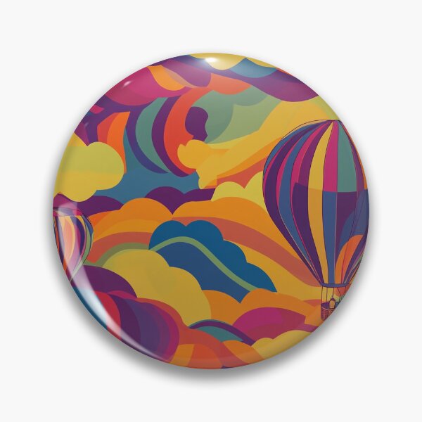 Item preview, Air Travel Balloon and Freedom designed and sold by MidArtForge.