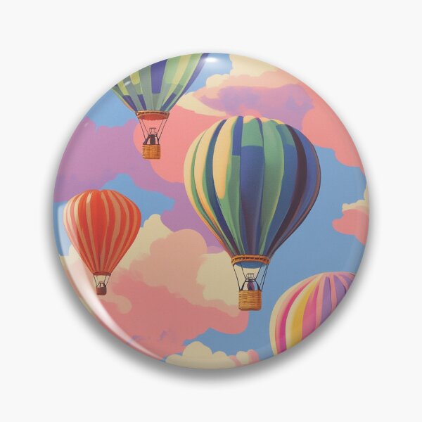 Item preview, Air Travel Balloon and Freedom designed and sold by MidArtForge.