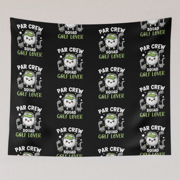 Item preview, Cute Golf Ball "Par Crew Squad" Design designed and sold by DMNindustries.