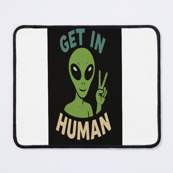 Item preview, Funny ailen retro peace image  designed and sold by Gazmerch.