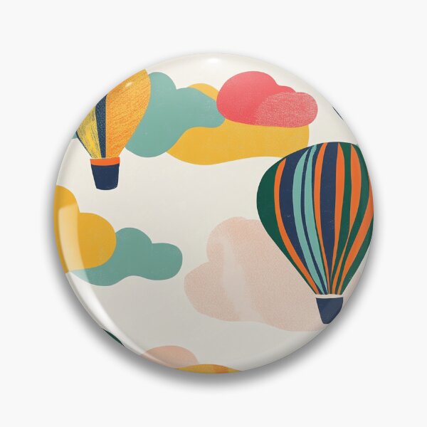 Item preview, Air Travel Balloon and Freedom designed and sold by MidArtForge.