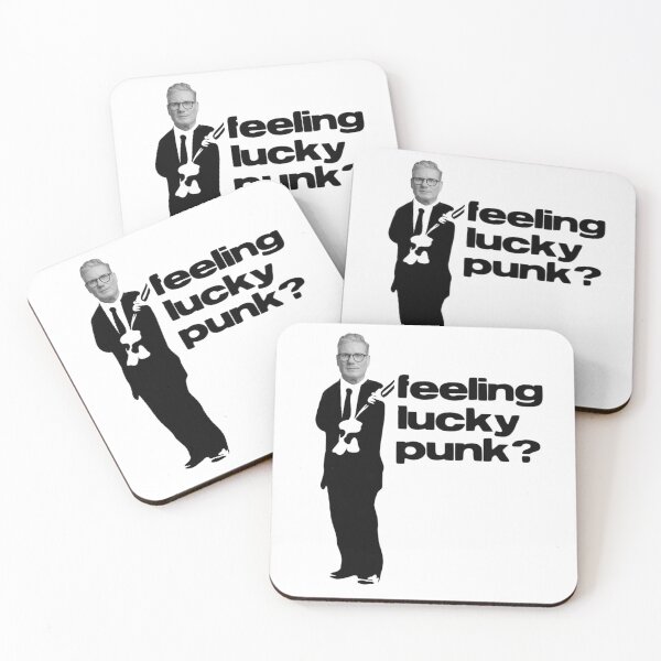 Item preview, Keir Starmer Feeling Lucky Punk designed and sold by Flirt-Teez.