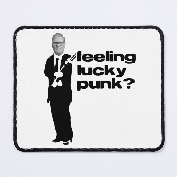 Item preview, Keir Starmer Feeling Lucky Punk designed and sold by Flirt-Teez.