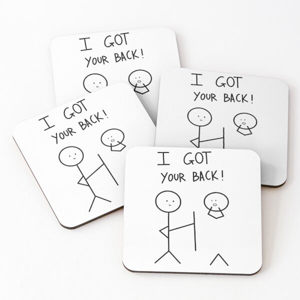 Item preview, I Got Your Back! designed and sold by AmaiStudio.