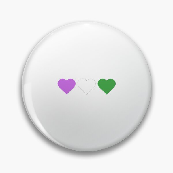 Item preview, Genderqueer Pride Flag Hearts Subtle Queer LGBTQ designed and sold by impossiblesoul.
