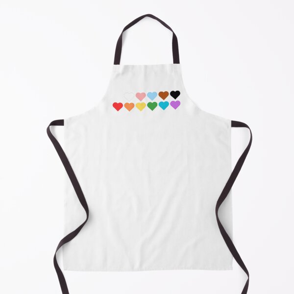 Item preview, Progress Pride Flag Hearts Subtle Queer LGBTQ designed and sold by impossiblesoul.