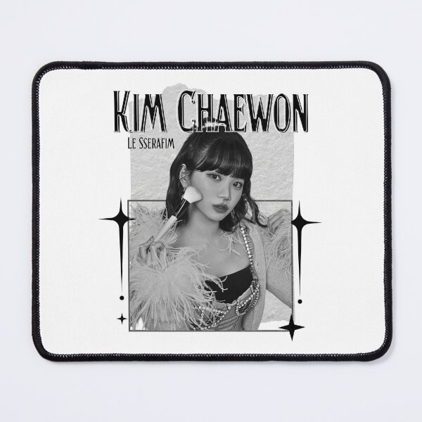 Item preview, Le Sseraf1m SKim Chaewon Kpop Girl Group Monochrome Black and White Classic Design Collage designed and sold by HELL0WBELLO.