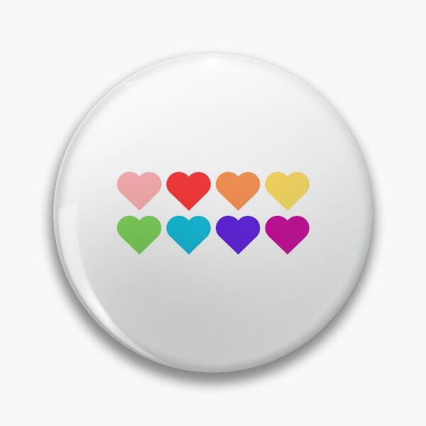 Item preview, 1978 Original Pride Flag Hearts Subtle Queer LGBTQ designed and sold by impossiblesoul.