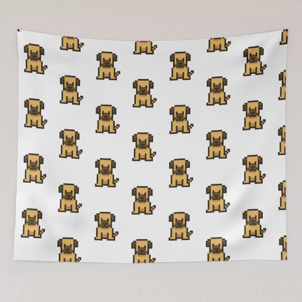Item preview, Minimal 8-Bit Kangal Puppy Pixel Art – Retro Cute Dog Design designed and sold by elapollon.