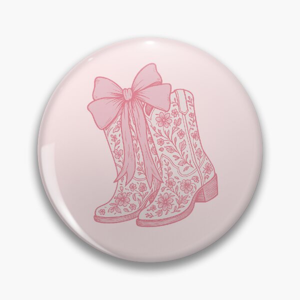 Item preview, Pink Floral Cowboy Boots with Bow (Kylie Jenner & Stormi Webster) designed and sold by moynas.