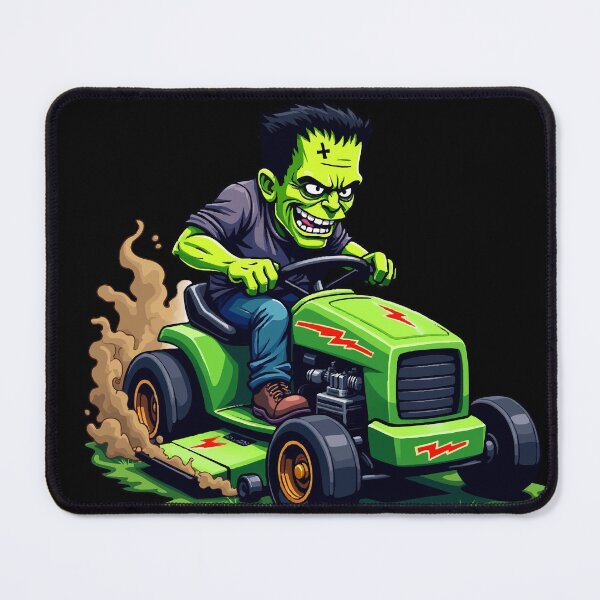 Item preview, Lawnmower Racing - Halloween - Frankenstein's Monster - Lawn Mower Racing designed and sold by RaceDayRags.