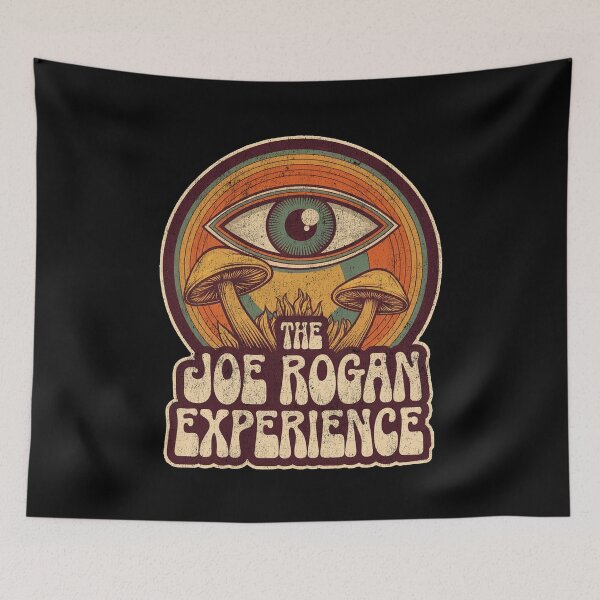Item preview, The Joe Rogan Experience - Psychedelic Podcast Art designed and sold by Vintagenaut Co..