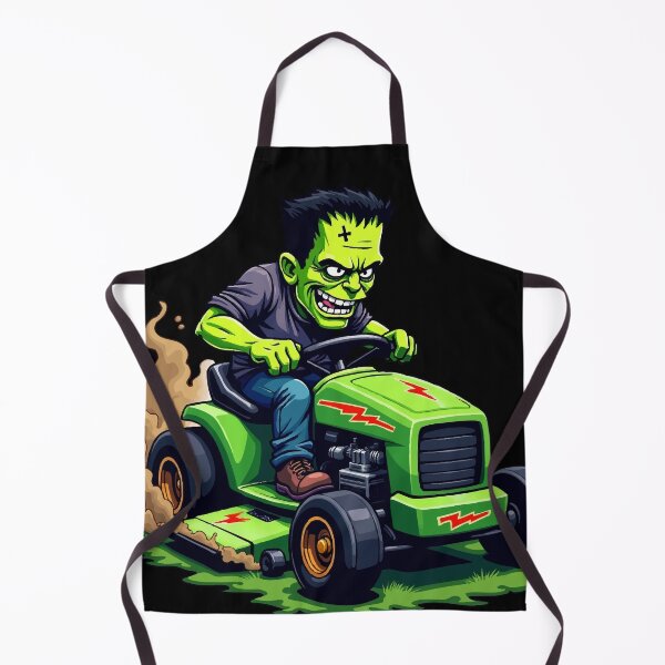 Item preview, Lawnmower Racing - Halloween - Frankenstein's Monster - Lawn Mower Racing designed and sold by RaceDayRags.