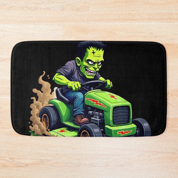 Item preview, Lawnmower Racing - Halloween - Frankenstein's Monster - Lawn Mower Racing designed and sold by RaceDayRags.
