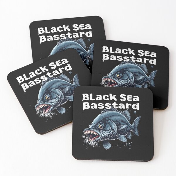 Item preview, Black Sea Basstard – Deep Sea Predator Series designed and sold by SaltyLinesOut.