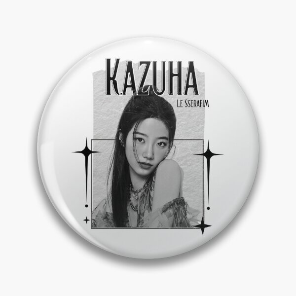 Item preview, Le Sseraf1m Kazuha Kpop Girl Group Monochrome Black and White Classic Design Collage  designed and sold by HELL0WBELLO.