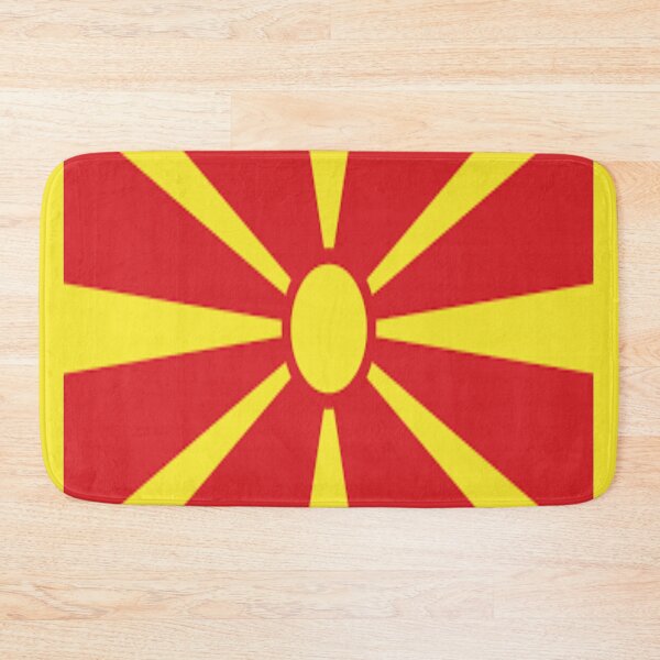 Item preview, North Macedonia Flag Design designed and sold by Midnight Veil Designs.