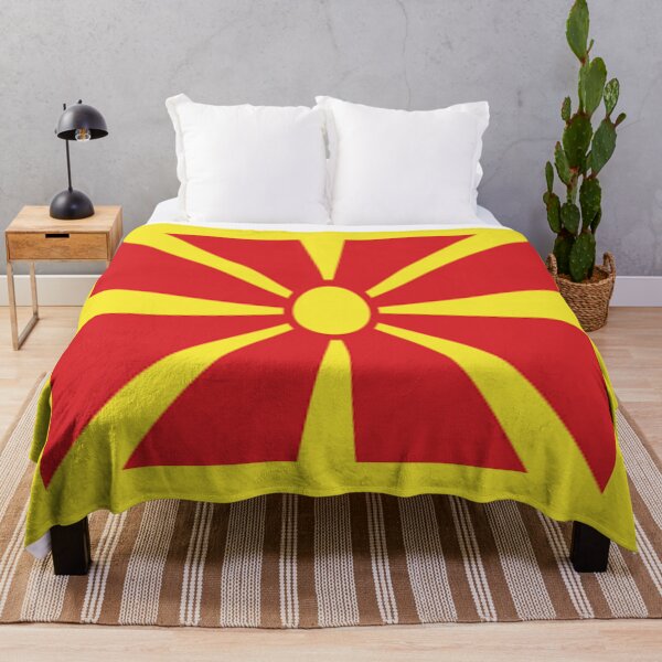 Item preview, North Macedonia Flag Design designed and sold by Midnight Veil Designs.