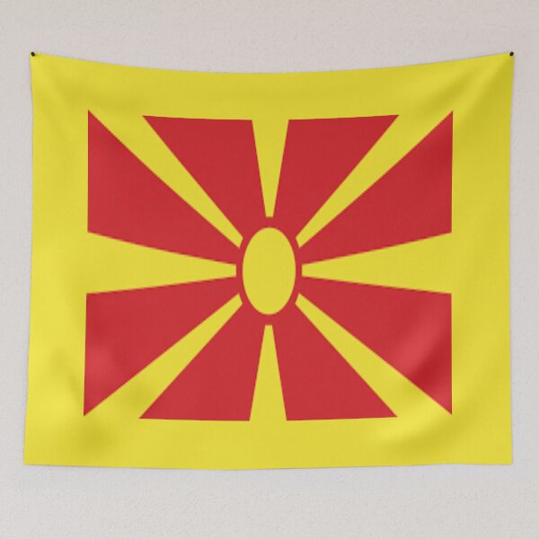 Item preview, North Macedonia Flag Design designed and sold by Midnight Veil Designs.