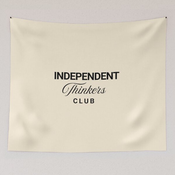 Item preview, Independent thinkers club designed and sold by ArtsyXcreations.