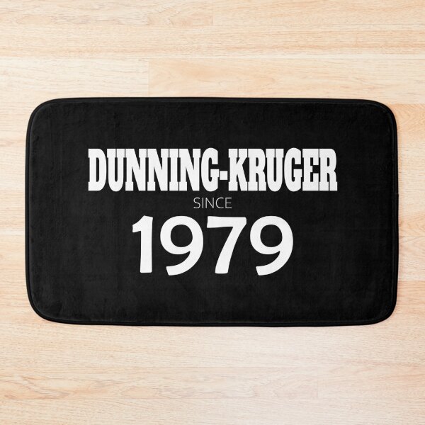 Item preview, Dunning-Kruger effect 1979 designed and sold by jdtees.