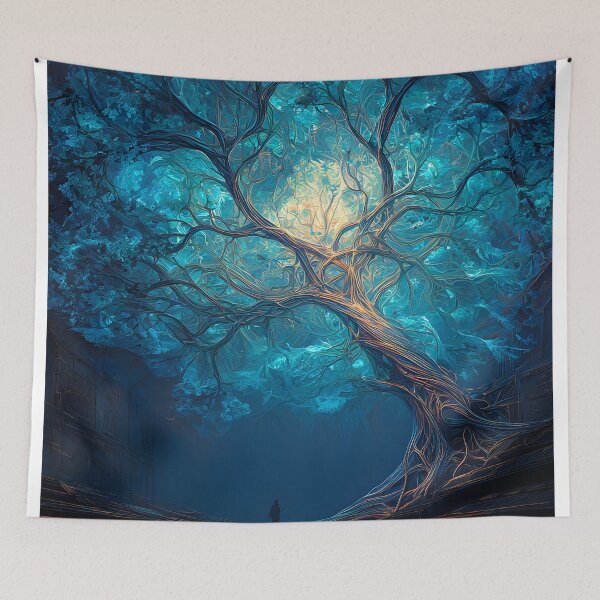 Item preview, The Luminous Tree of Dreams designed and sold by oanaunciuleanu.