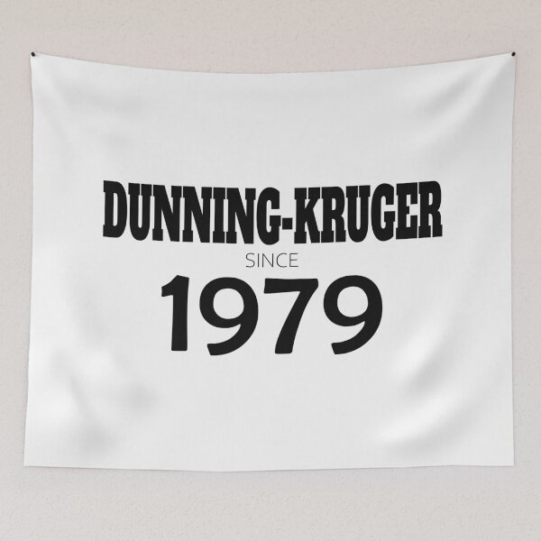 Item preview, Dunning-Kruger effect 1979 designed and sold by jdtees.