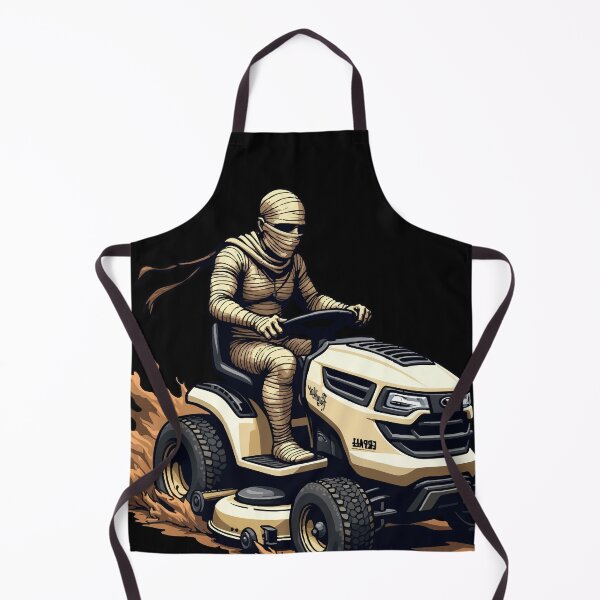 Item preview, Lawnmower Racing - Halloween - Mummy - Lawn Mower Racing designed and sold by RaceDayRags.
