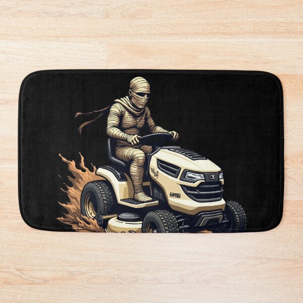 Item preview, Lawnmower Racing - Halloween - Mummy - Lawn Mower Racing designed and sold by RaceDayRags.