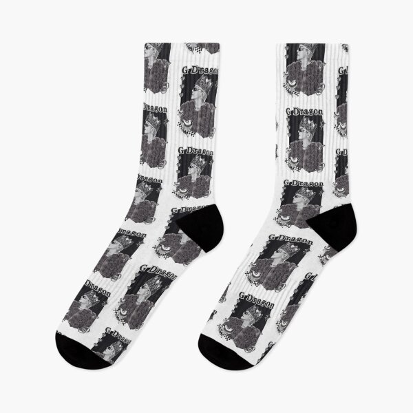 Item preview, G-Dragon Kpop Soloist from Big Bang Black and White Collage Design designed and sold by AJUNICE STUDIO.