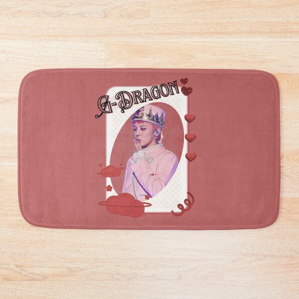 Item preview, G-Dragon Kpop Soloist from Big Bang Card Red Aesthetic Collage Design designed and sold by AJUNICE STUDIO.