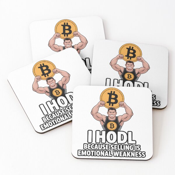 Item preview, I HODL – Because selling is emotional weakness designed and sold by einfachdesign.