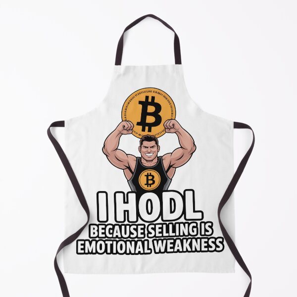 Item preview, I HODL – Because selling is emotional weakness designed and sold by einfachdesign.