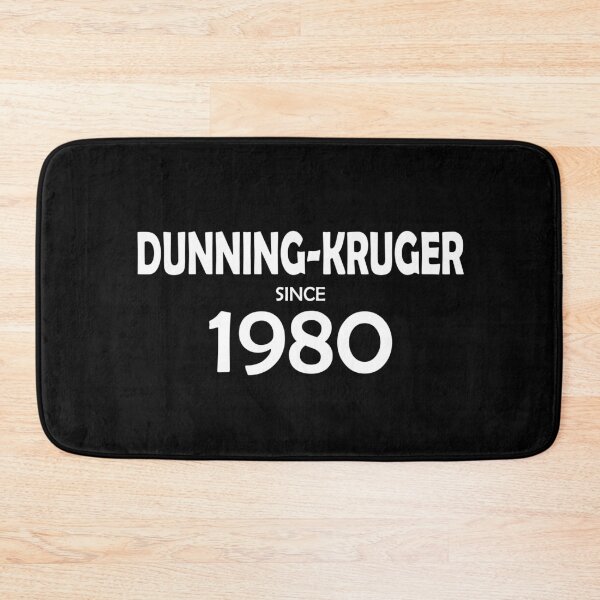 Item preview, Dunning-Kruger effect 1980 designed and sold by jdtees.