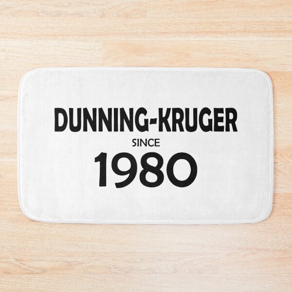 Item preview, Dunning-Kruger effect 1980 designed and sold by jdtees.