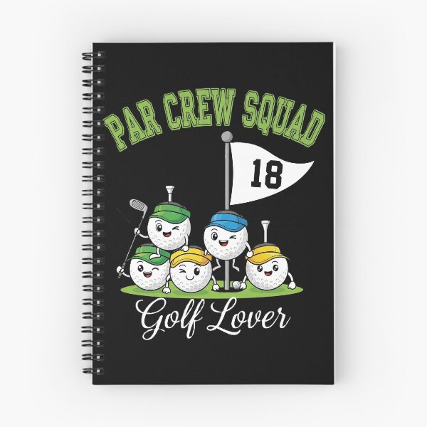 Item preview, Cute Golf Ball Crew "Par Crew Squad" Design designed and sold by DMNindustries.